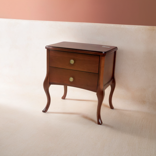 Table de Chevet Classique en Bois Massif